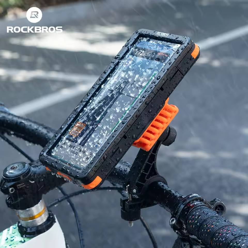 Phone Holder for Bike Handlebar Mount Waterproof