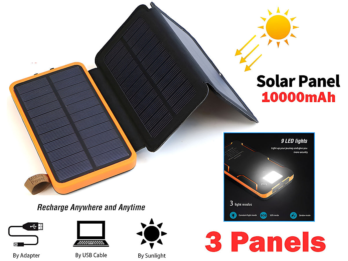 Solar Power Bank 10000mAh