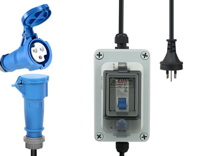 Caravan Extension Cable Adaptor IP65