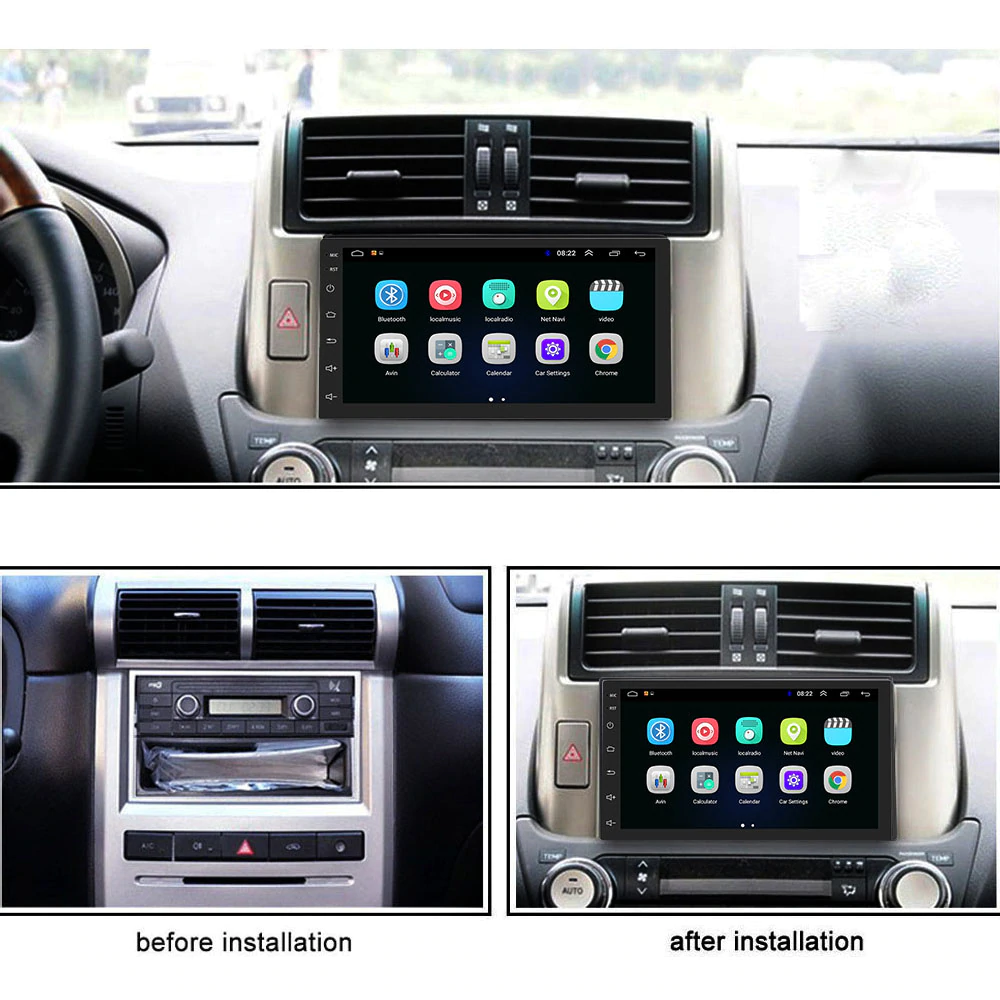 Car Stereo System Double Din with GPS
