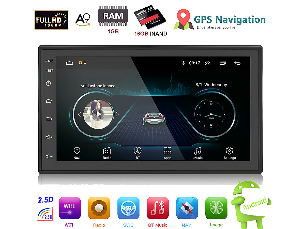 Car Stereo System Double Din with GPS