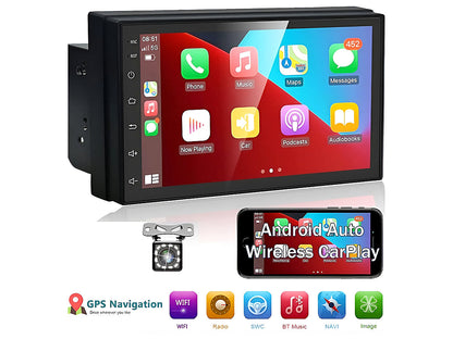 Car Stereo System Touch Screen with GPS + Reverse camera