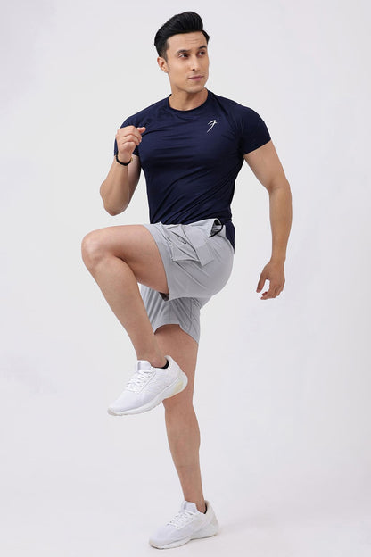 Delta Cargo Shorts Light Grey