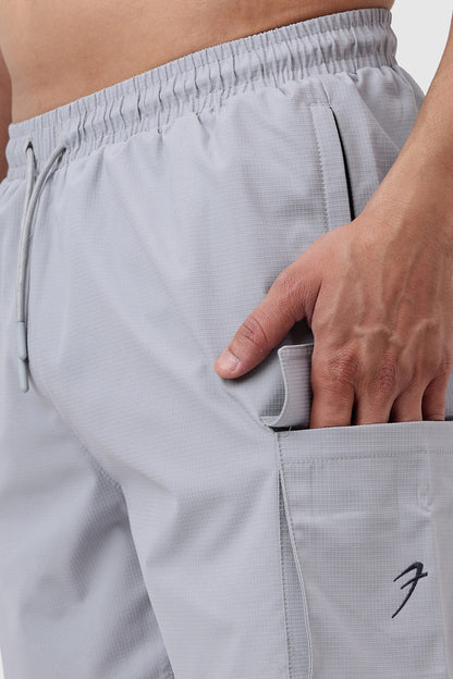 Delta Cargo Shorts Light Grey
