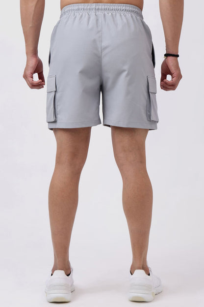 Delta Cargo Shorts Light Grey