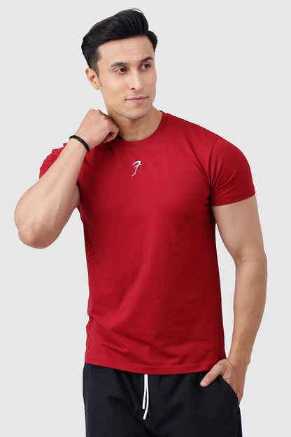 Pulse T-shirt Deep Red