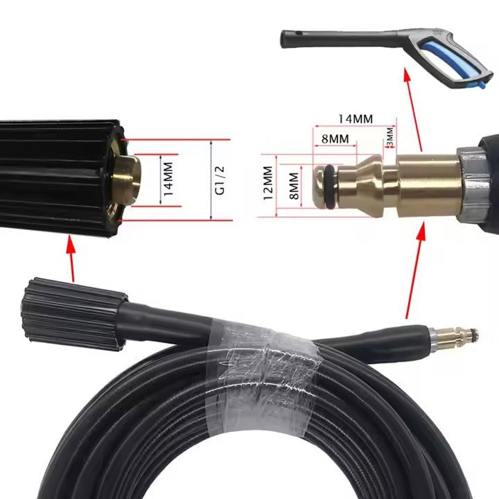 High Pressure Washer Cleaning Hose for STIHL/NILFISK 10m