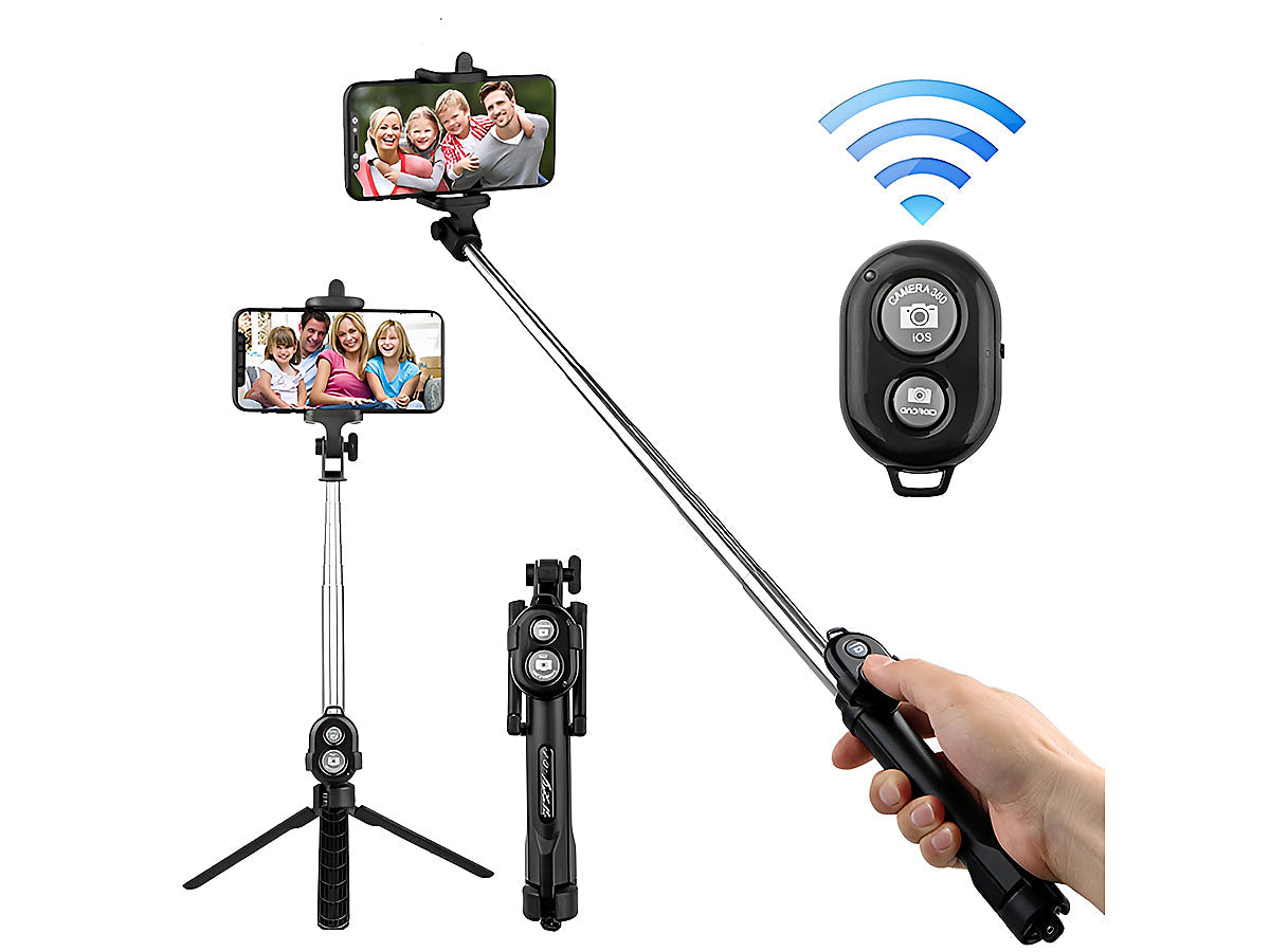 Foldable Selfie Stick Bluetooth Selfie Stick