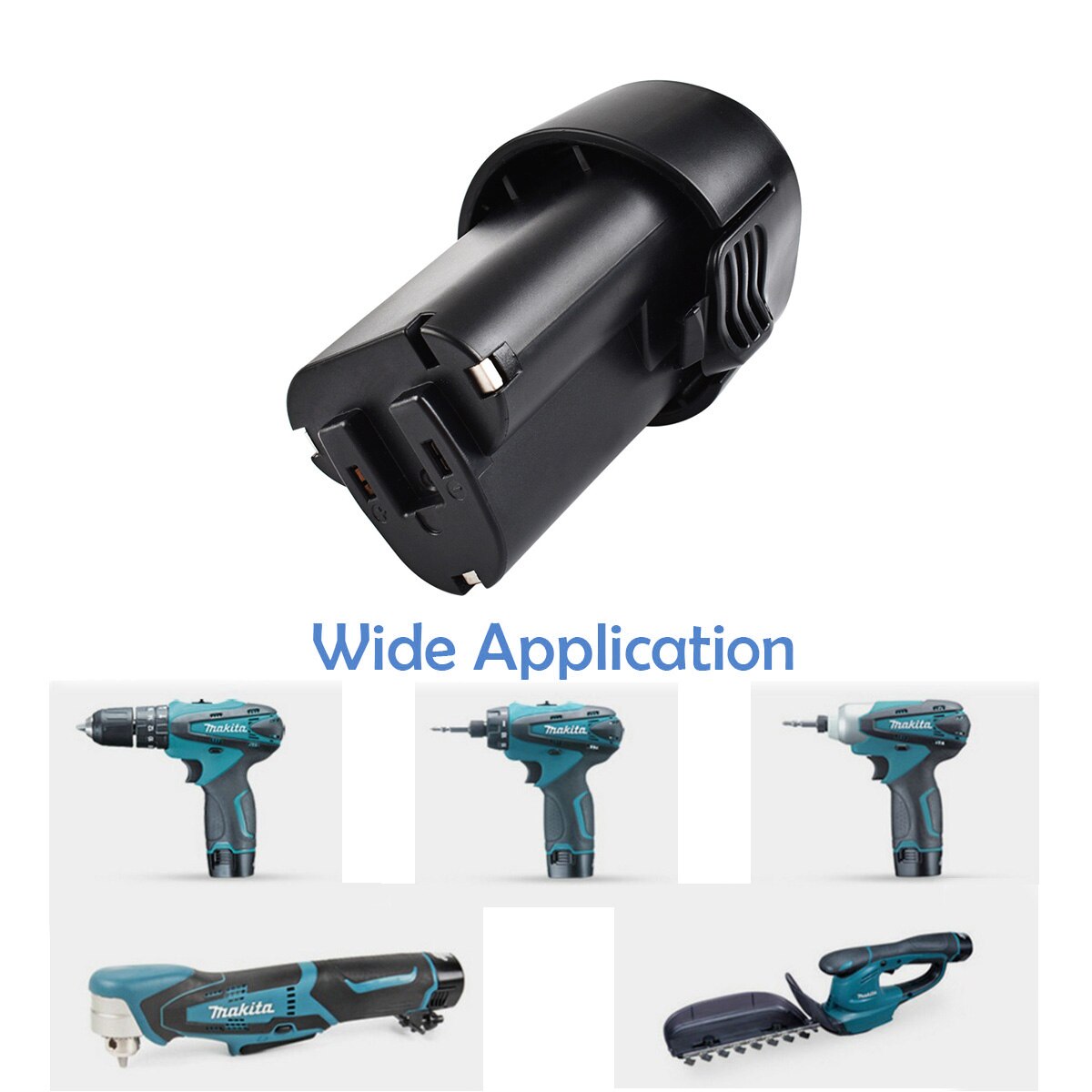 Replacement Makita Battery, 18V Battery For Makita BL1013 10.8V 2.0AH