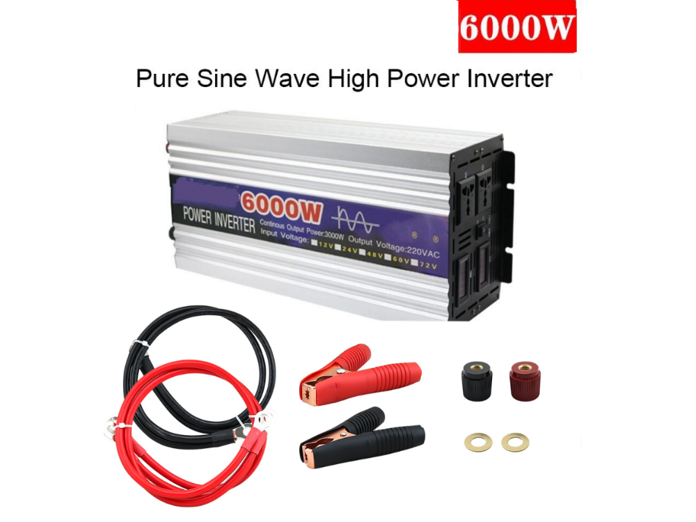 Pure Sine wave Inverter 6000W 12V