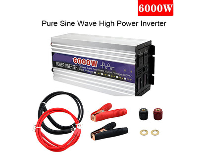 Pure Sine wave Inverter 6000W 12V
