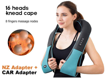 Neck Massager Shiatsu 3D Kneading Neck Shoulder Body Massager