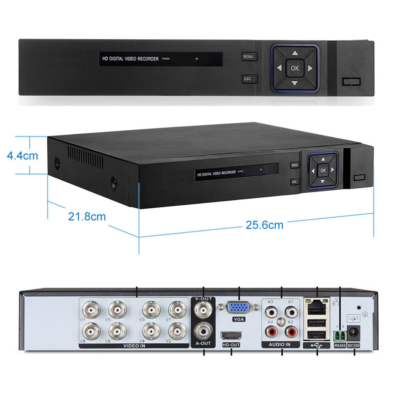 DVR recorder CCTV 8 Channel