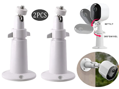 Adjustable Outdoor Metal Mount for Arlo, Arlo Pro, Arlo Pro 2, Arlo Pro 3