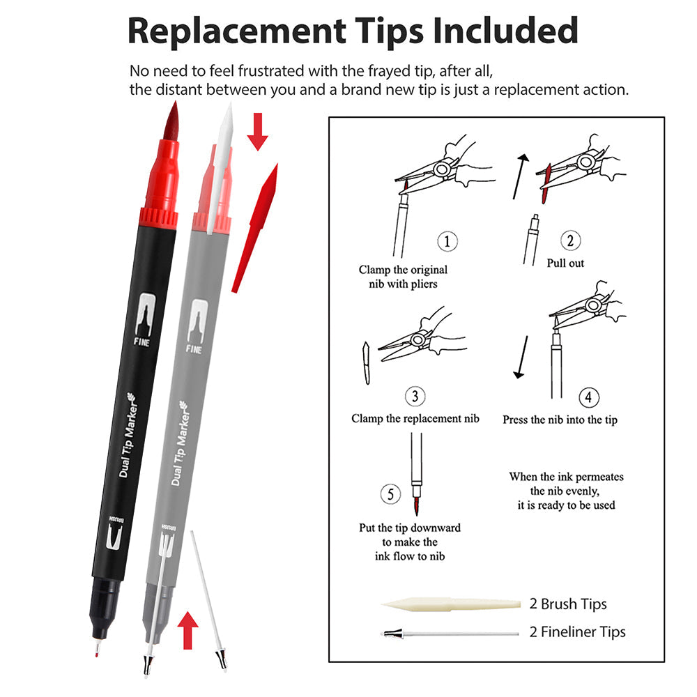 Water Color Marker Pens