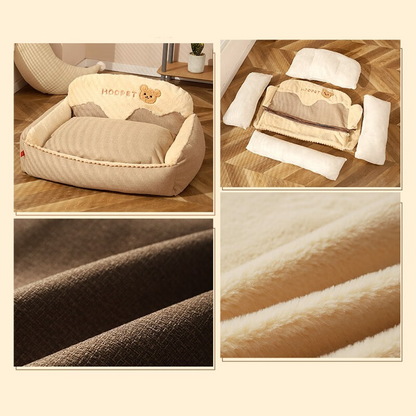120cm Dog Couch Thick & Warm Dog Bed Super Large