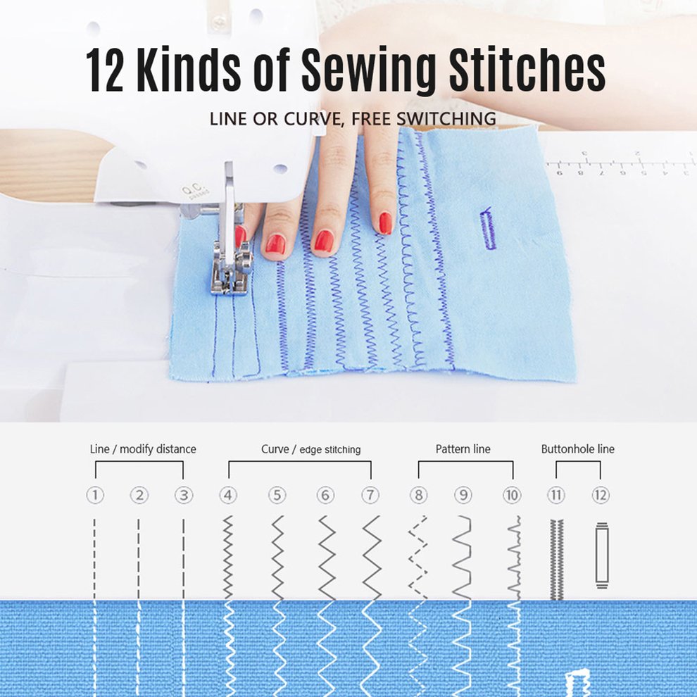 Sewing Machine Multi-function Sewing Machine Dual