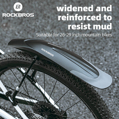 Bicycle Mudguard Front Rear Fender for Mountain Bike 26" 27.5" 29"