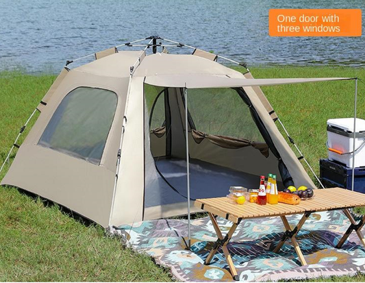 Pop-Up Camping Tent – 1 Door & 3 Windows JLP5351