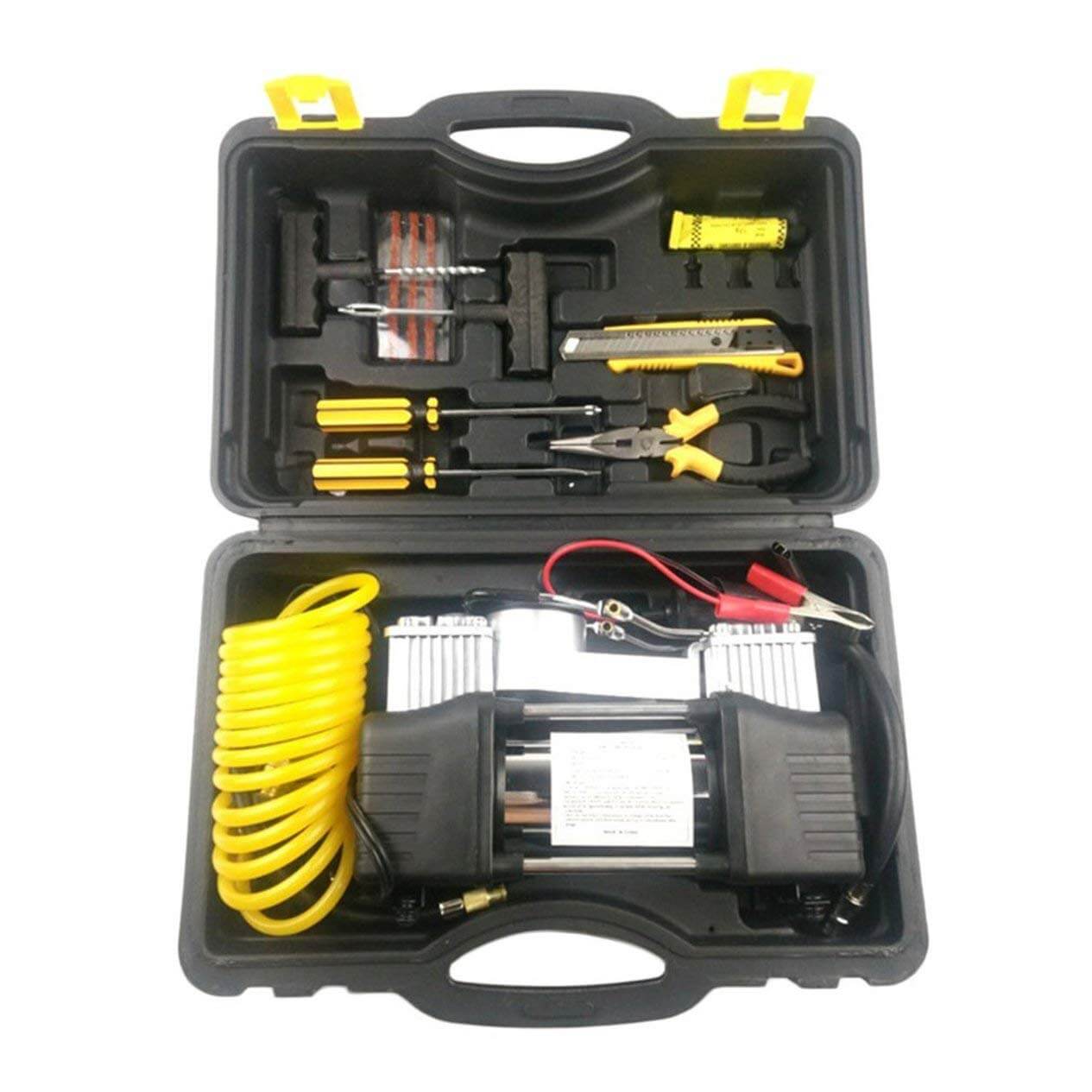 Double cylinder compressor