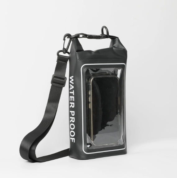 2L Dry Bag 500D PVC Outdoor Phone Protection Crossbody Bag