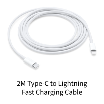 iPhone Type C to Lightning Charging Cable 2m