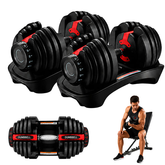 Adjustable Dumbbells 40Kg 2PCS Set