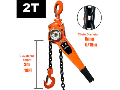 Chain Hoist Lever Block Chain Hoist 2 Ton 3 m Lifter