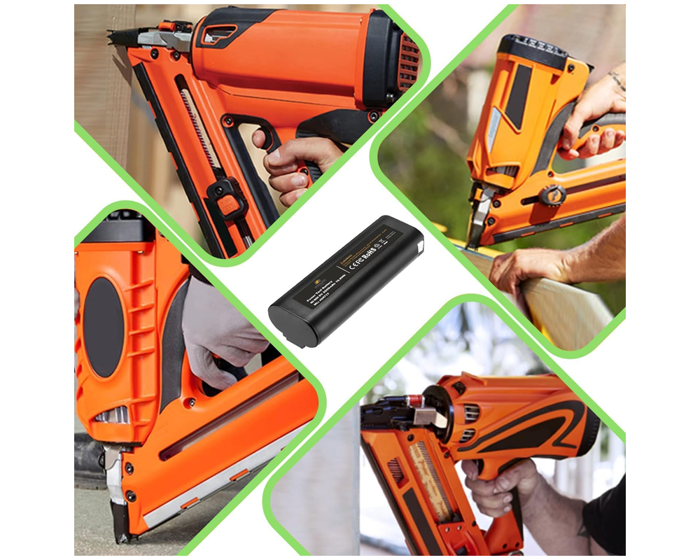 Paslode Battery 2200mAh Replacement 2PCS