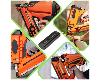 Paslode Battery 2200mAh Replacement 2PCS