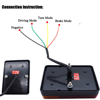 Trailer tail light set