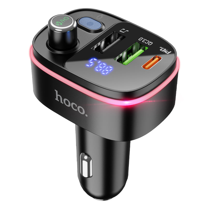 Hoco Fast PD 20W+QC 3.0 Car Bluetooth FM transmitter E62