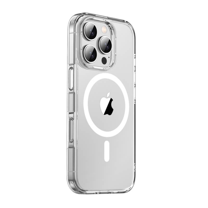 Aurora Series Crystal Transparent Magnetic Compatible with Samsung Galaxy S24 Plus 2024 Case