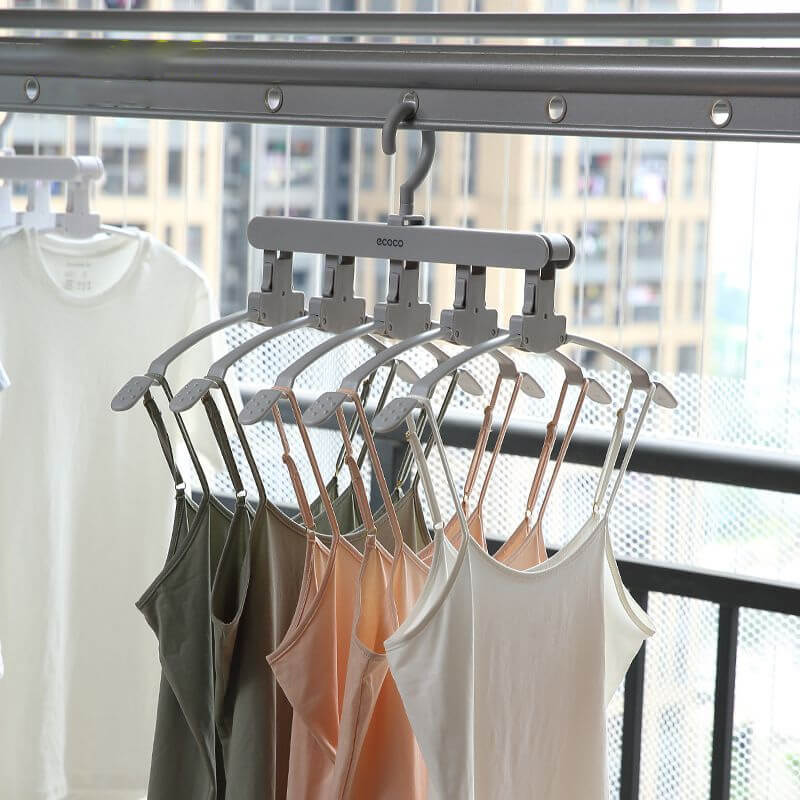Mobie Magic Foldable Rotating Multi Hook Clothes Hanger E1904