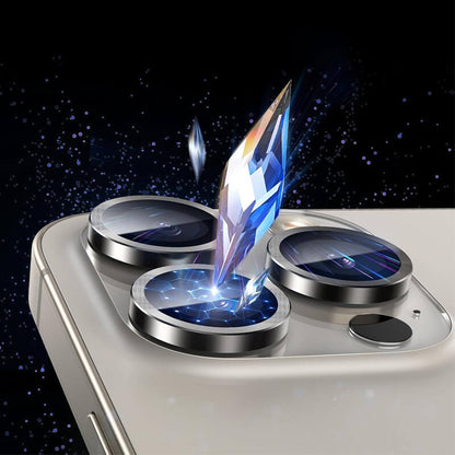 Compatible with iPhone 17 9H Multicolor Tempered Glass Individual Camera Lens Cover Protector