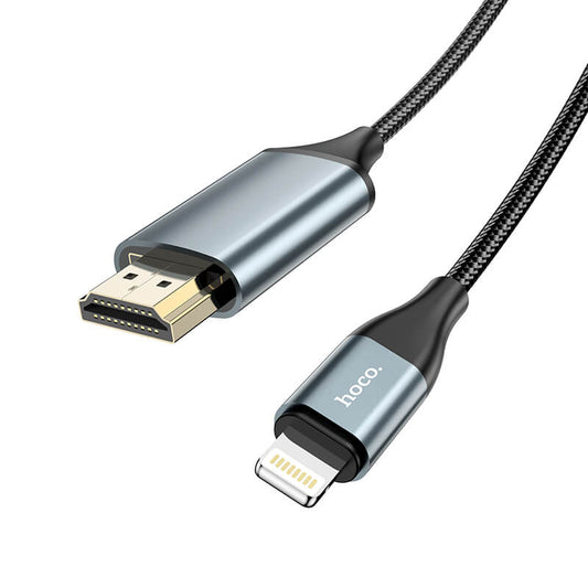 Hoco Lightning to HDMI Cable for Phone to TV (2M) UA15
