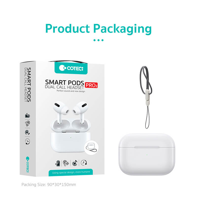 Coteci Coteci Bluetooth Earphones Type-C Charging 71004