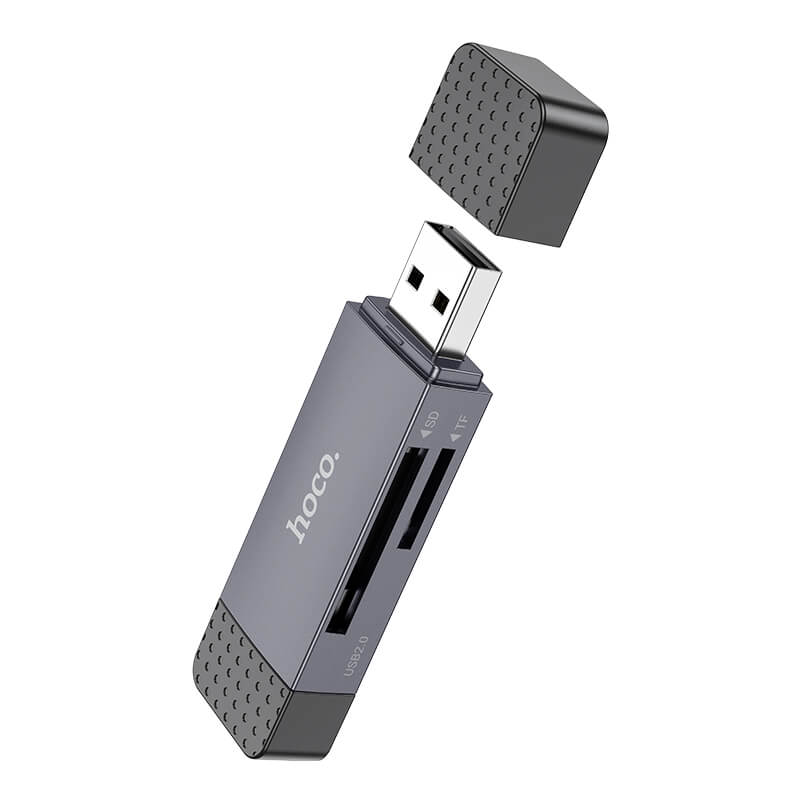 Hoco USB-C & USB-A 3.0 High Speed Card Reader for SD & TF Card HB45