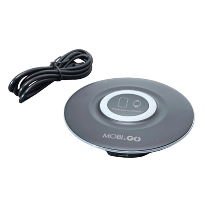 Mobigo 15W Wireless Charger (Designed for phones, smart watches & Airpods)