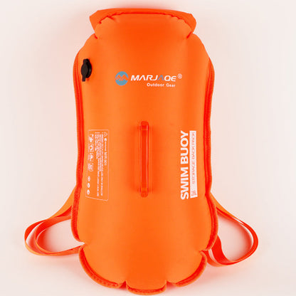 Swim Buoy Backpack Bubble Safety Float Dry Bag with Shoulder Strap 28L