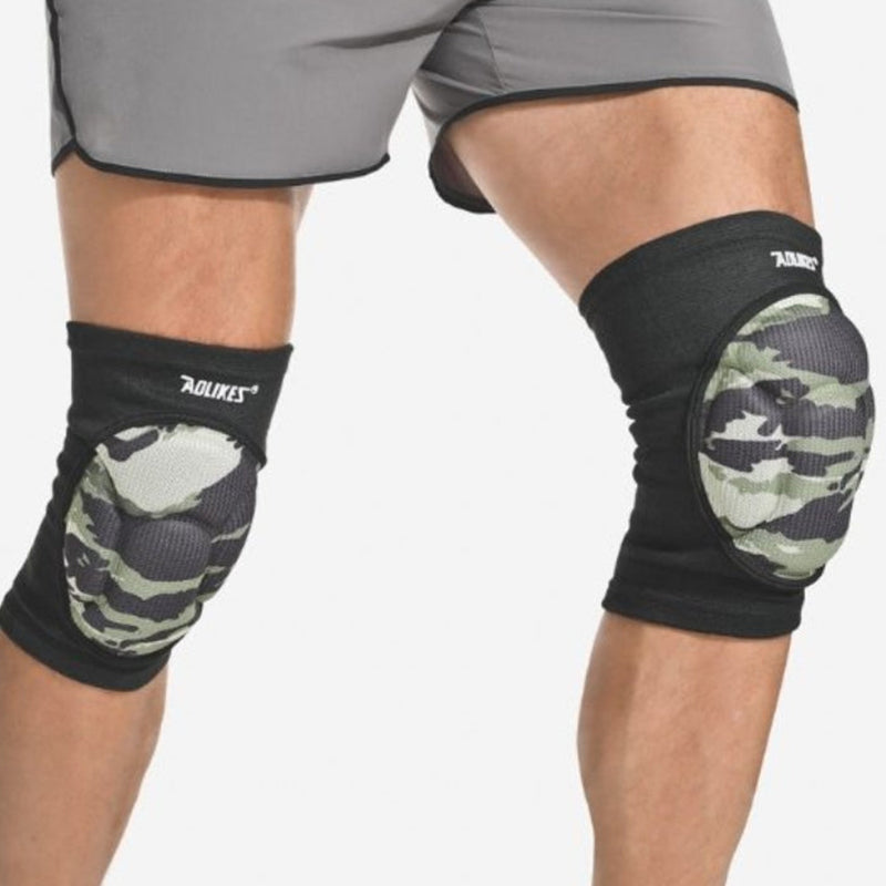 Knee Pads Comfortable Non-Slip, Thick Extra Foam Cushion Red