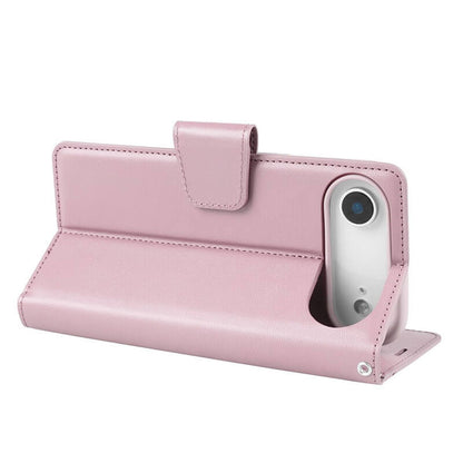 Compatible with iPhone 17 Air Hanman Mill Series Leather Wallet Flip Case