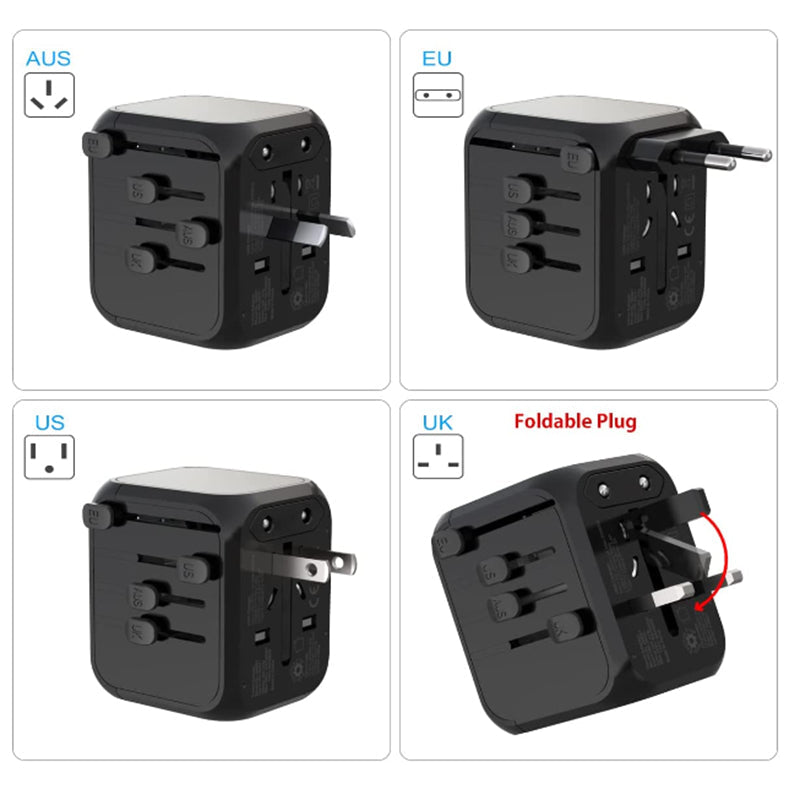 Universal Travel Adapter All in One