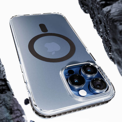 Transparent Airbag Shockproof Magnetic Compatible with Samsung Galaxy S24 Plus 2024 Case