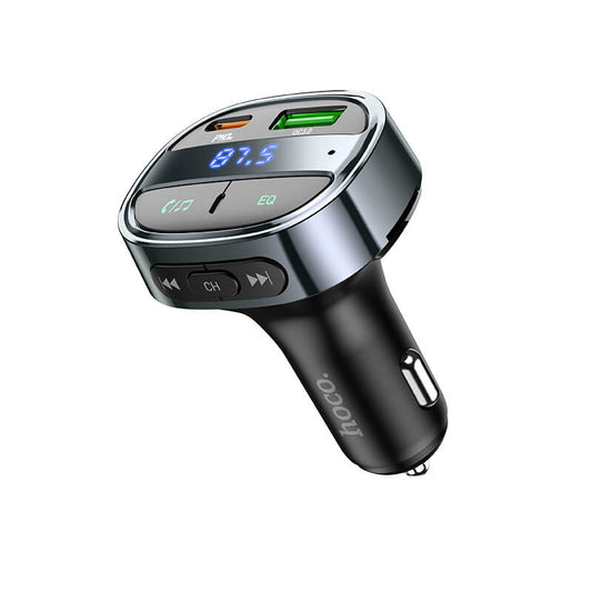 Hoco PD30W+QC3.0 In Car Bluetooth Wireless FM transmitter E70