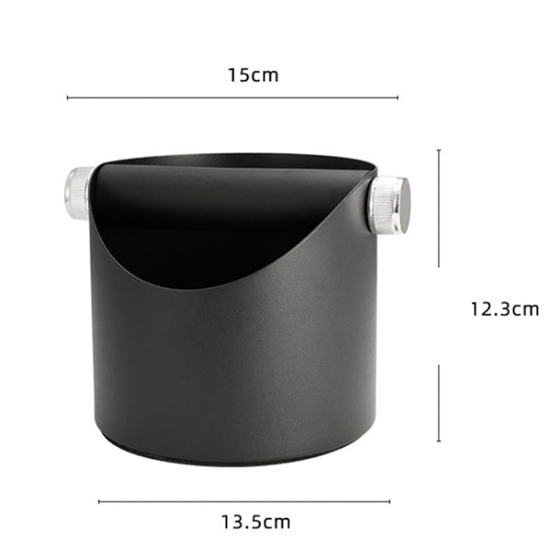 Stainless Steel Coffee Ground Bucket Coffee Knock Box Espresso Accessories