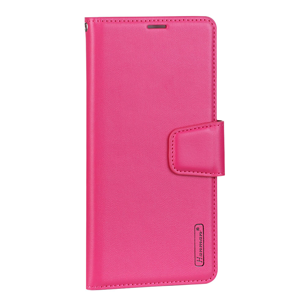 Hanman Mill Series Leather Wallet Flip Case Compatible with iPhone 15