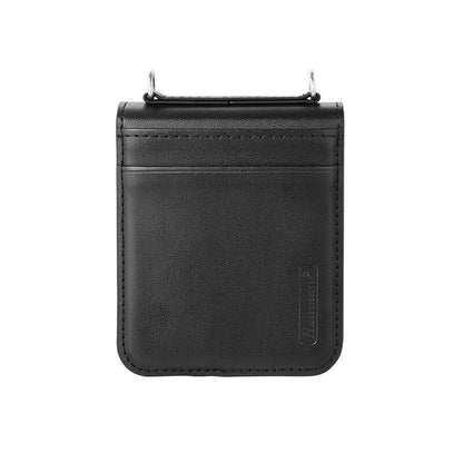 Hanman Leather Wallet Compatible with Samsung Z Flip 7 2025 Case