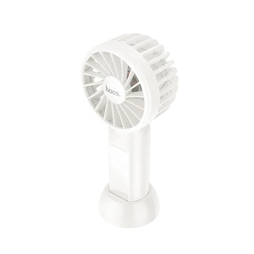 Portable Electric Fan w/ Handheld & Desktop Stand