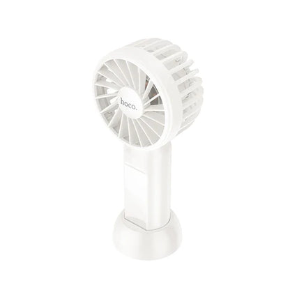 Portable Electric Fan w/ Handheld & Desktop Stand